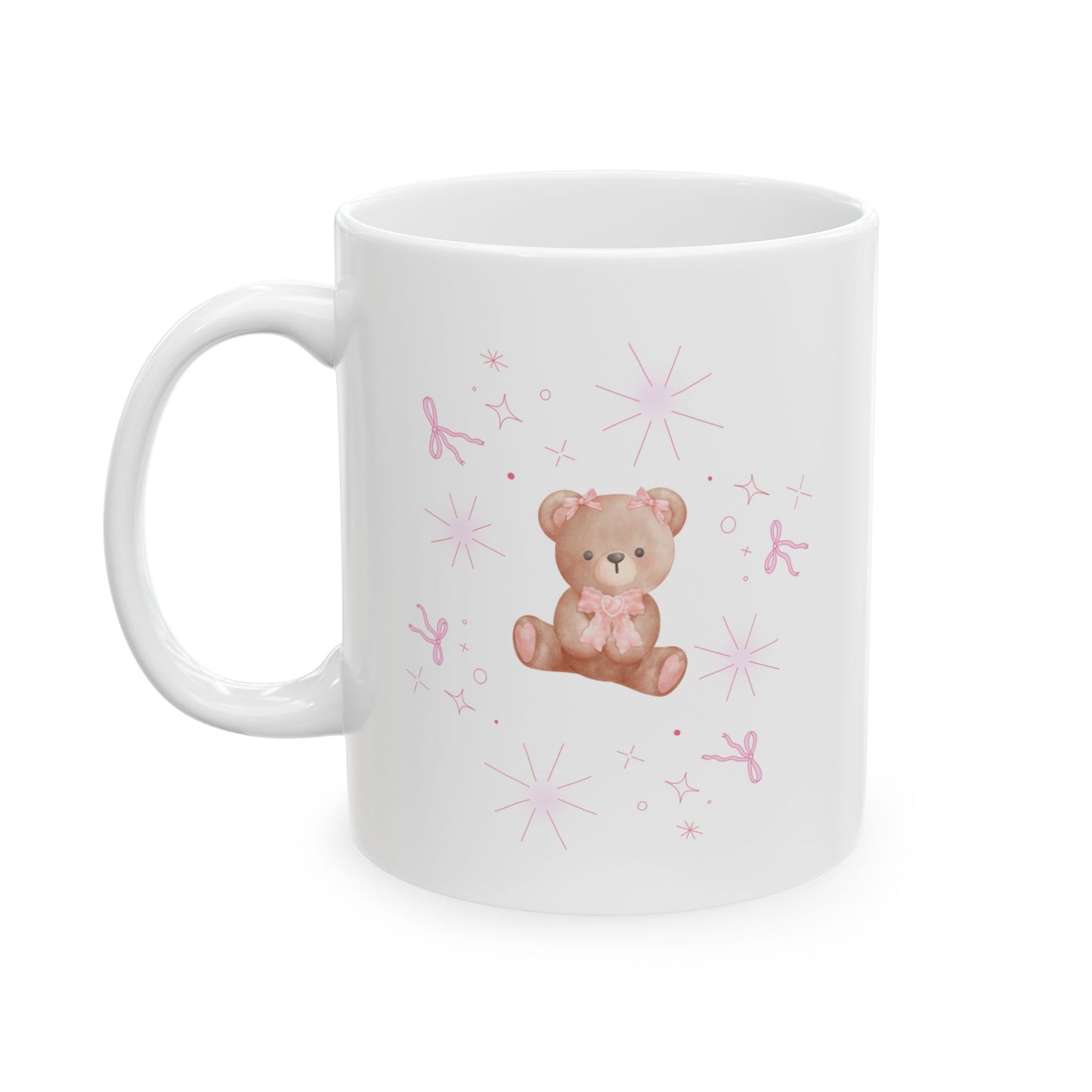 Sparkled Teddy Bear Mug